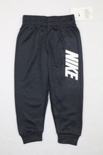 Nike Dri-Fit Youth Joggers Black Heather 4T Graphic