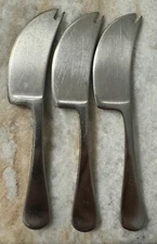 3 Individual Solid Cheese Pick Torun (Stainless) by Dansk 5 1/4" MCM