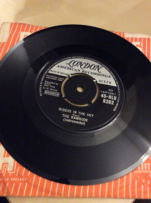 THE RAMRODS, RIDERS IN THE SKY/ZIG ZAG 45-HLU9282