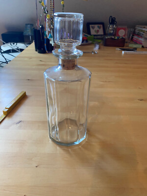 Vintage Dekanter aus  Italien - Bormioli - Karaffe - aus Glas