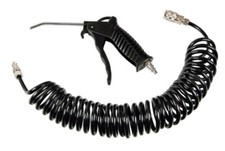 Set Pistola Aria per Cabina Camion Tubo a Spirale da 5 mt Diametro 6 mm - C98078