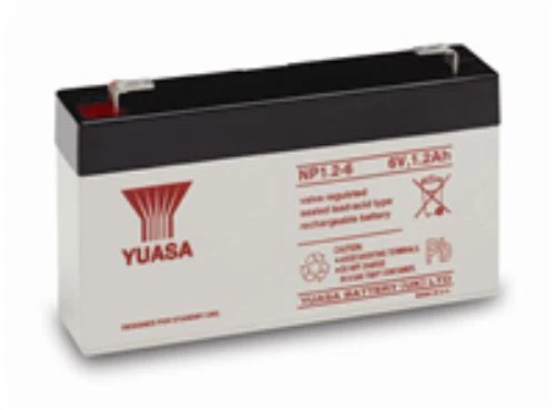 YUASA 6V 1.2AH (1.3AH) Rechargeable Battery Fire & Burglar Alarm Security - Image 2 of 4