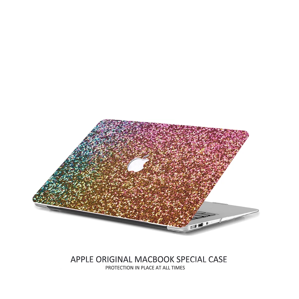 Glitter Gradient MacBook Case Stylish Cover for Air Pro Apple M5 M4 Max 14" 16" - Image 3 of 4