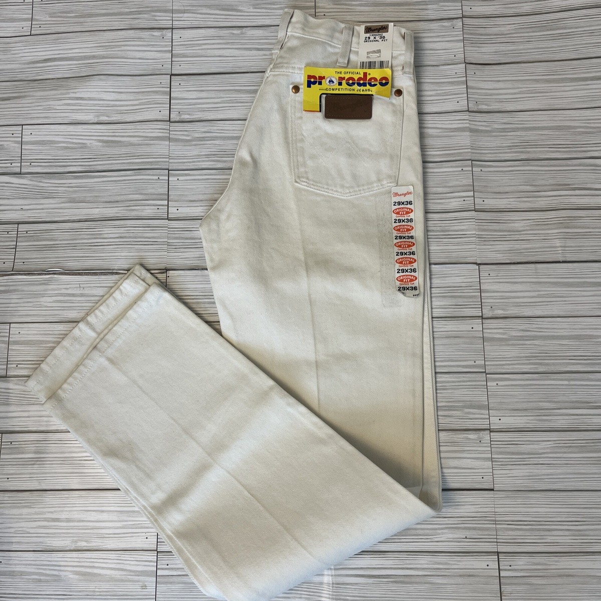 NEW Vintage Men's White Wrangler Jeans 29x36 | eBay NEW Vintage Men's White Wrangler Jeans 29x36 | eBay