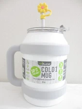 REDUCE Cold1 50oz Mug White Stainless Tumbler Double Wall Insulate STRAW CAP NWT