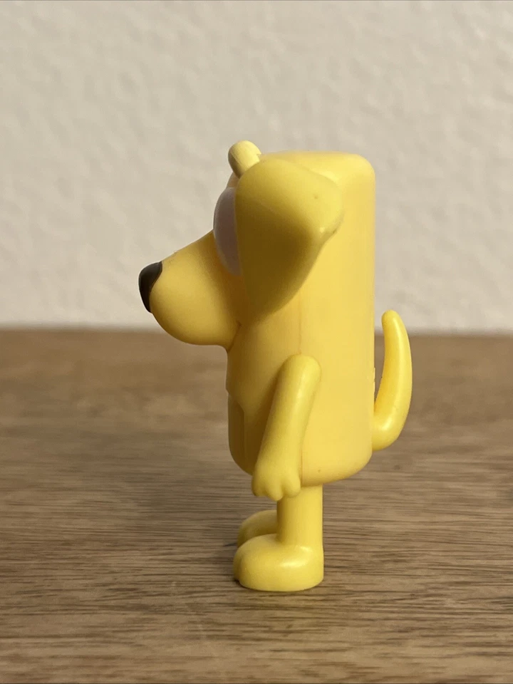 "Figura de acción de PVC Bluey Friend Lucky Yellow Lab Dog 2,5""" Foto 4 de 4