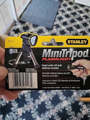 Stanley Mini Tripod Keychain Handheld Flashlight 2007 | eBay