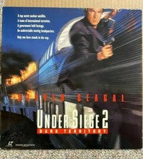 UNDER SIEGE 2 - 1995 LASERDISC Widescreen LD - STEVEN SEAGAL -- VG 
