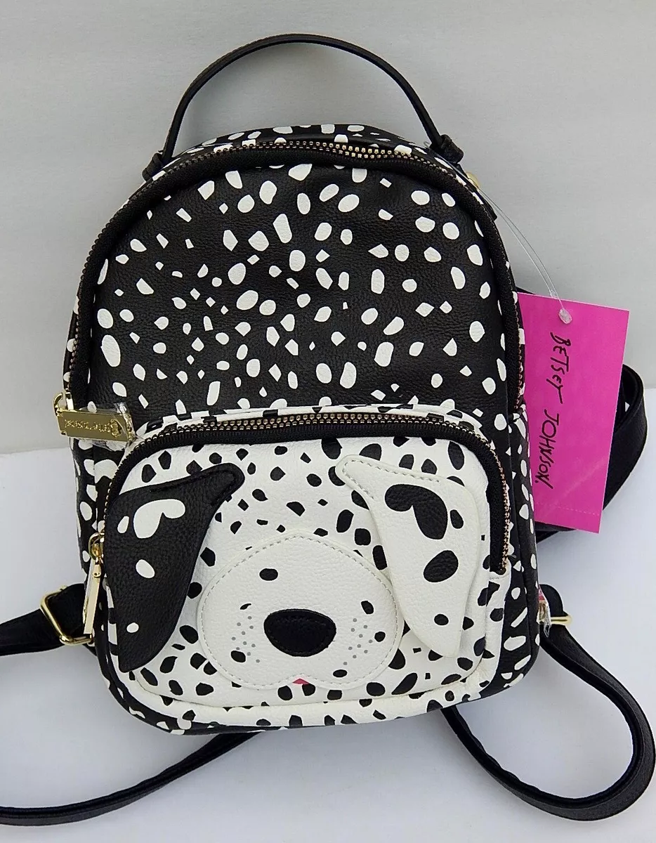 Mini Printed Backpack For Women, Faux Leather Purse With