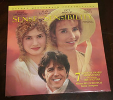 Sealed Laserdisc Sense and Sensibility 1996 Hugh Grant Romantic Comedy U1