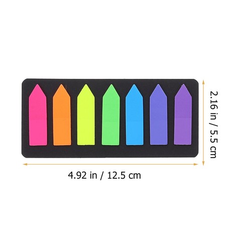 10 Sets Colorful Index Student Office Book Tabs Page Markers - Picture 8 of 12