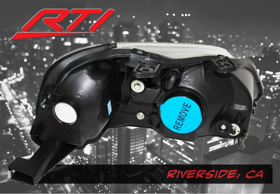 PARA: 99-00 Honda Civic EK EM JDM Pistola Faro Metal Reflector Ámbar SI EX SiR Foto 2 de 2