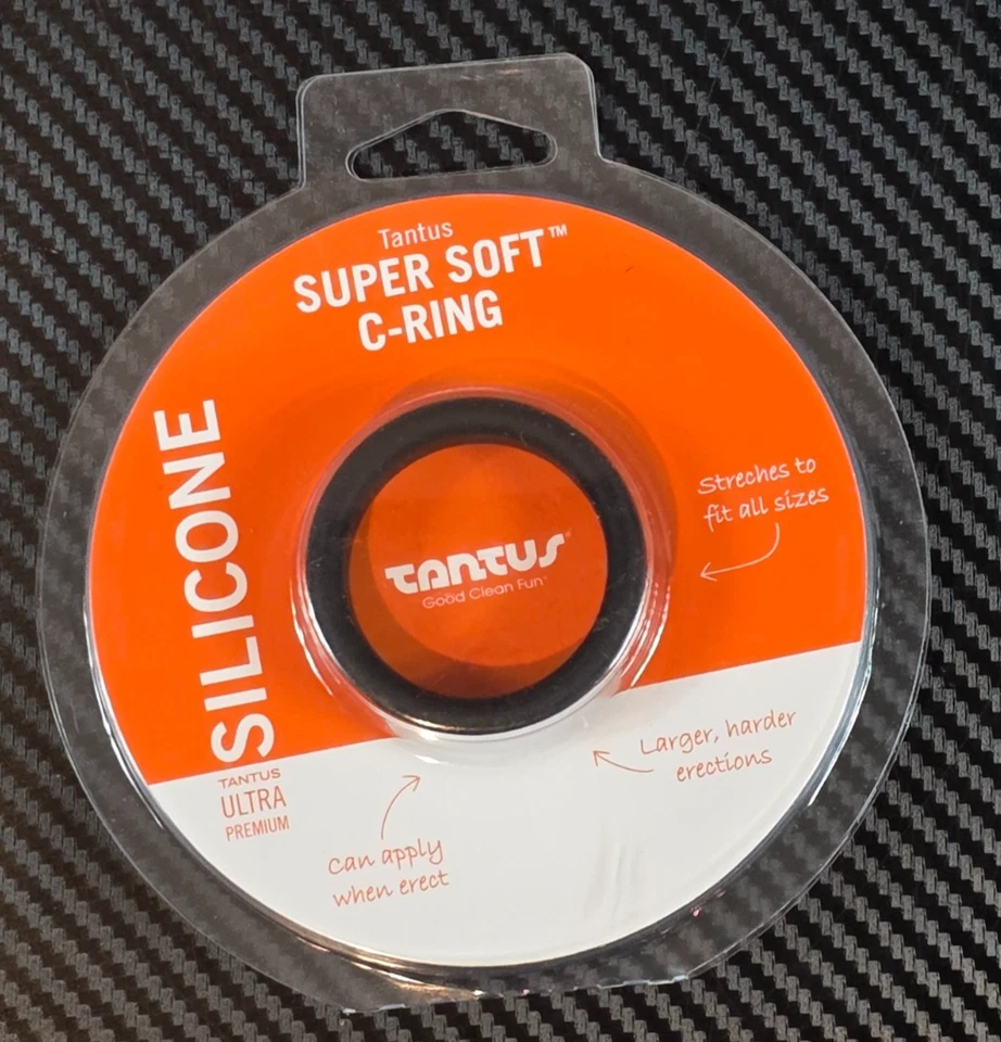 Anillo Tantus Super Suave para el Pollo Ultra Premium Silicon OS Negro Foto 4 de 4