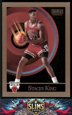1990-91 SkyBox Chicago Bulls Stacey King #42 Rookie