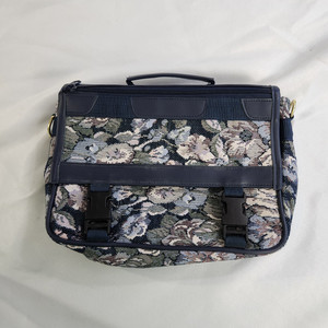 Floral Tapestry Fabric LDS Scripture Case Large Mormon Tote Carrying Cover Quad