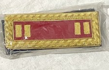 Civil War Officer Shoulder Board Rank - Captain, Artillery style B 
