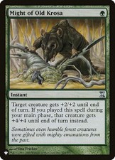 Might of Old Krosa - The List~204~NM~The List~MTG