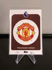 Manchester United Team Badge Logo Crest 2025-26 Topps Premier League