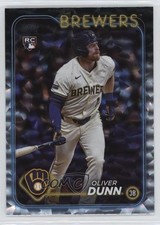 2024 Topps Update Silver Crackle Foilboard Oliver Dunn #US310 1n5d