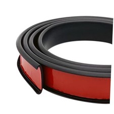 U Shape Edge Banding, Fit 3/4 inch Edge, Plywood Edge 3/4inch 20Ft Black