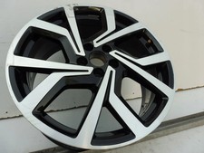 1x Alufelge 18 Zoll 7.5" 5x100 51ET Glanz Schwarz 2G0601025AC VW Polo Rim Wheel
