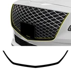 Fits Genesis GV80 SUV 2021-2024 Front Chrome Delete Decal Blackout Vinyl Film