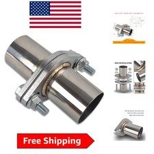 Durable T304 Stainless Steel Exhaust Flange Repair Kit With Gasket Hardware