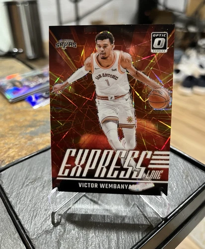Panini Donruss Optic 2024-25 Victor Wembanyama Express Lane Prizm #19 /59