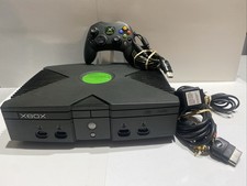 Original OG Xbox Microsoft Console, Controller , Cables Tested Works