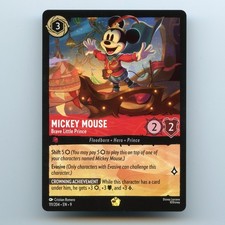 Mickey Mouse - Brave Little Prince [Foil] #111 Prices | Lorcana