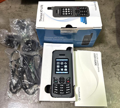 Thuraya XT-Lite Satellite Phone Prepaid Ready For Use Fishing Vessel Marine Pro