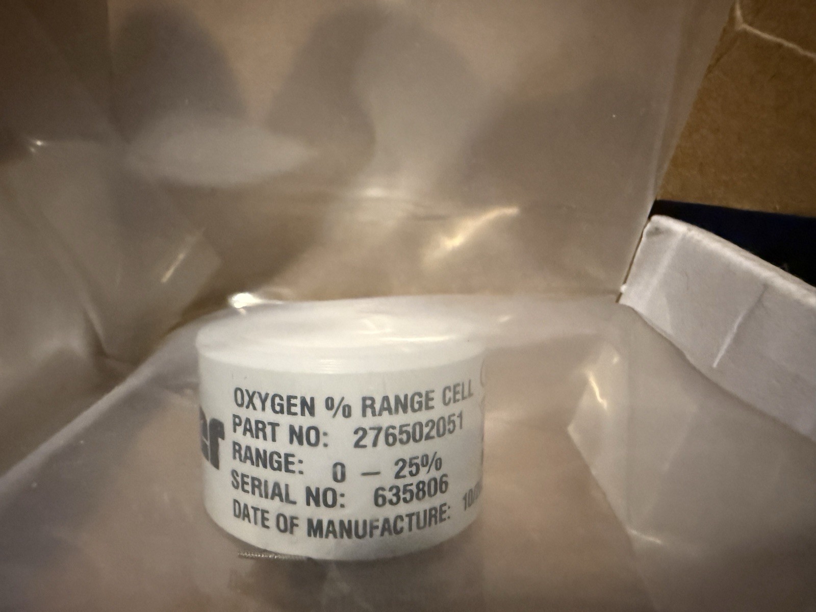 O2 Analyzer for NITROSource, MAXIGAS, MIDIGAS - low purity 0-25% (%)