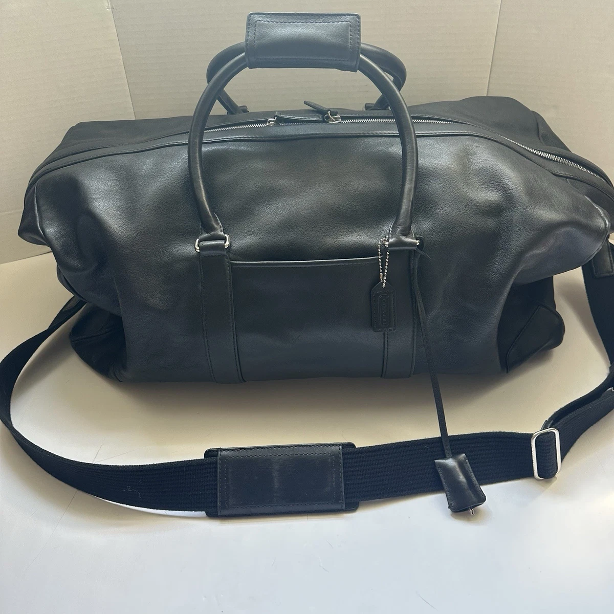 Coach Black Duffle Bags for sale | eBay
