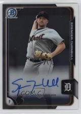 2015 Bowman Chrome Prospects Auto Spencer Turnbull #BCAP-STU Auto 4z8