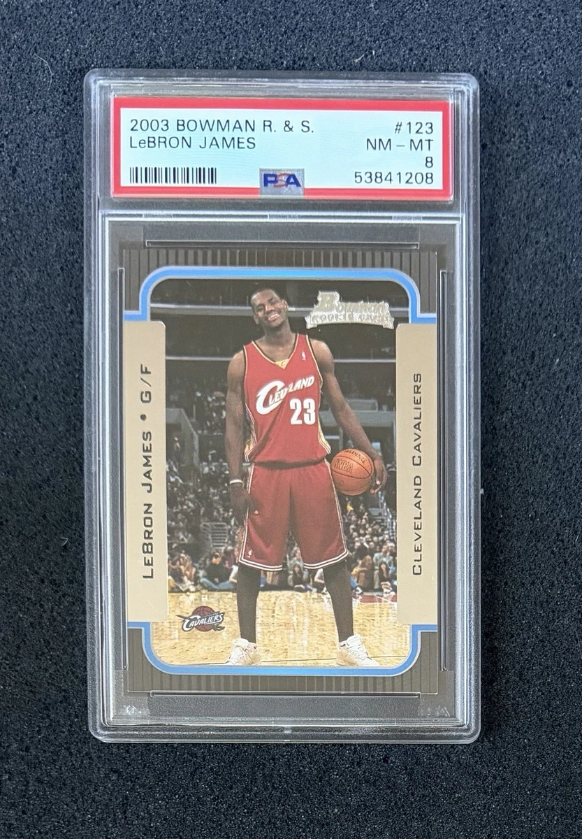 Bowman LeBron James Basketball Rookie Sports Trading Cards for