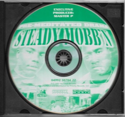 STEADY MOBBIN - PRE-MEDITATED DRAMA * 1997 * NO INSERTS ~ DISC ONLY *RARE