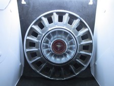 2 Vintage 1968 Ford Mustang Oem Deluxe 14 Hubcaps Wheel Cover Red Center Hub 2 Vintage 1968 Ford Mustang Oem Deluxe 14 Hubcaps Wheel Cover Red Center Hub