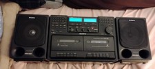 SONY CFD-755 Boombox, Cassette Does Not Work, Parts Or Repairing. CD/Radio Works