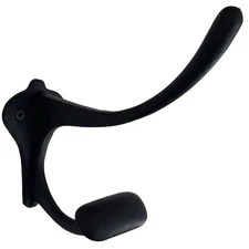 Set of Four French Country Cast Iron Wall Hooks