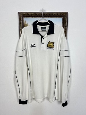 Vintage 2000's Kelme Venezia Football Train Polo Shirt Long Sleeve Maglia Sz XL