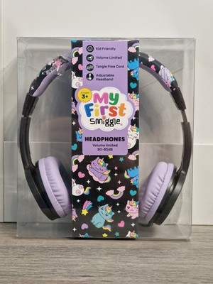 Kinder 3+ Smiggle Kopfhörer. Verstellbares Kopfband, Lautstärkeregler, toller Stil. 