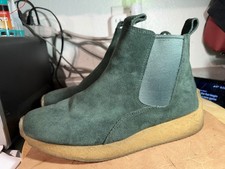 Clarks Originals x Ronnie Feig Radlett Green Suede Leather Men's Boots US 9 M