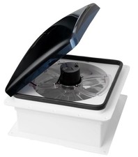 Manual RV Roof Vent Fan, 12V DC 14" Super Quiet 45dB, Reliable, 3-Speed, Re...