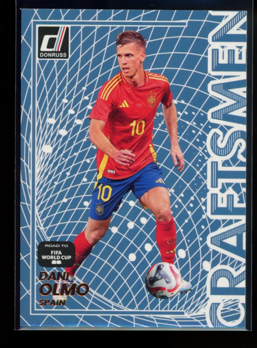 2025-26 Donruss Road to FIFA World Cup #21 Dani Olmo Craftsmen