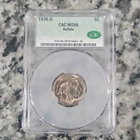 1938-D Buffalo Nickel MS66 CAC Certified Denver Mint Uncirculated 5C