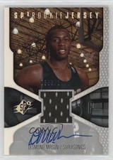 2000-01 SPx SPx Rookie Jersey Auto /2500 Desmond Mason #114 Rookie Auto RC