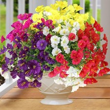 Artificial Flowers for 11.8 inches x 7.8 x 0.3 inches, Mixed 6 Color