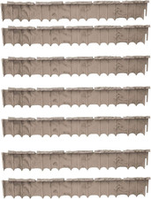 7 Pack Quick Edge Resin Material 35 Inch Single Strip Natural Stone Lawn Border 