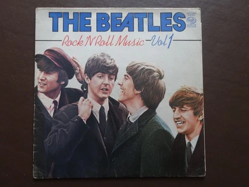 THE BEATLES ' Rock 'N' Roll Music Vol 1'  UK EMI Vinyl LP Stereo album  VG+/VG