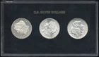 US Coins Morgan Dollar Set 1878-S PL 1881-S 1886 Gem BU 3pc Display NO RESERVE!